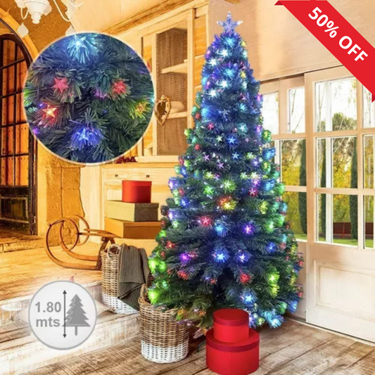 Árbol Navidad Fibra Óptica 180 Cm T797