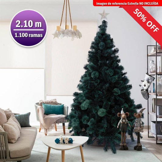 Árbol Navidad 2.10 M Florencia FLO210